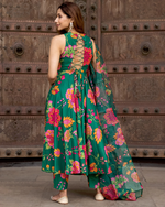 Verdant Florian Anarkali Set