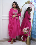 BEUTIFUL EMBROIDERY FULLY STITCHED SUIT SET