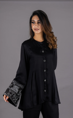 UMANG BLACK EMBROIDERED CO-ORD SET