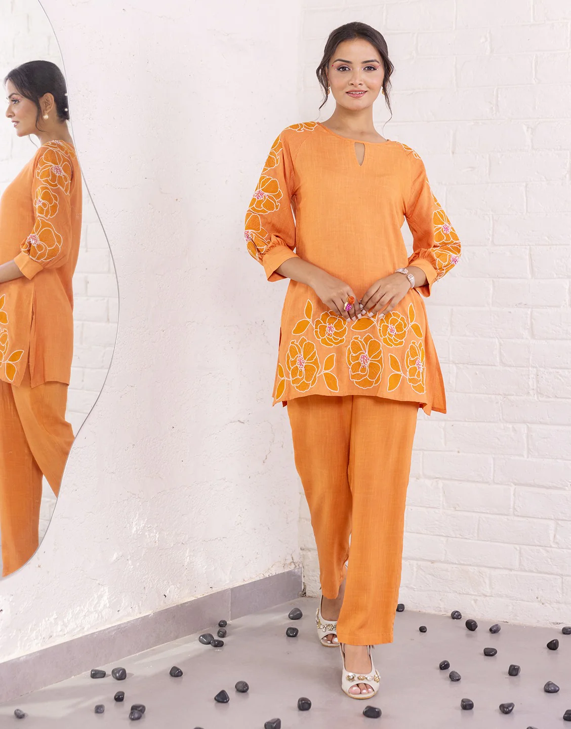 HARIKA KESARI CO-ORD SET