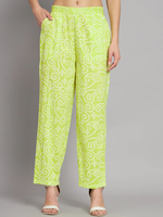 Women's Rayon Lemon A-Line Kurta Pant With Dupatta